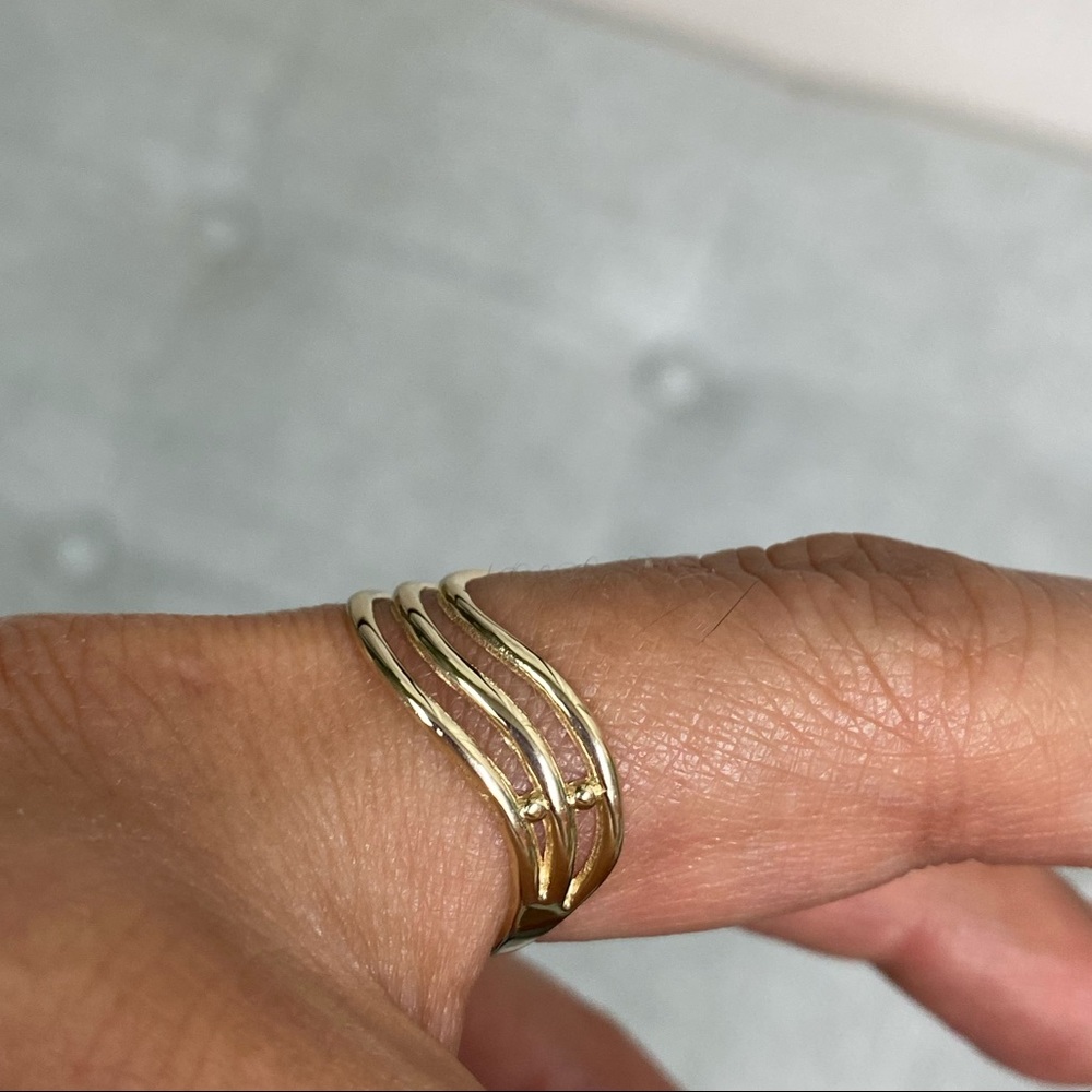 6mm 14k Solid Yellow Gold Band Ring - Picture 14 of 14